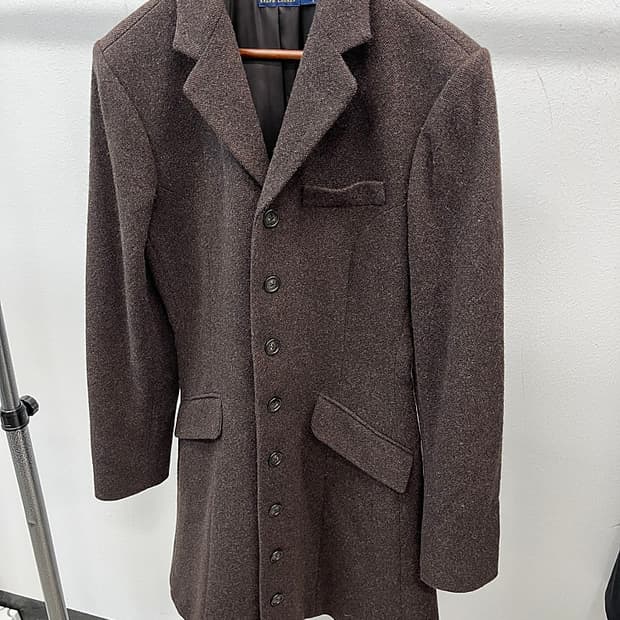 여) 폴로 신형 초코브라운 울코트 