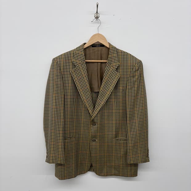 닥스 체크무늬 블레이저 자켓 남성 XL