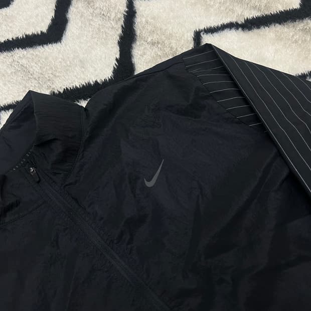 [S]나이키 런닝 디비전 바람막이/블랙