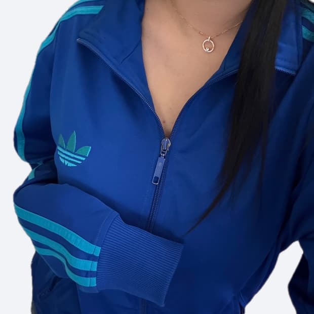 🩵아디다스 구 파이어버드 하늘 블루 트랙탑 져지🩵