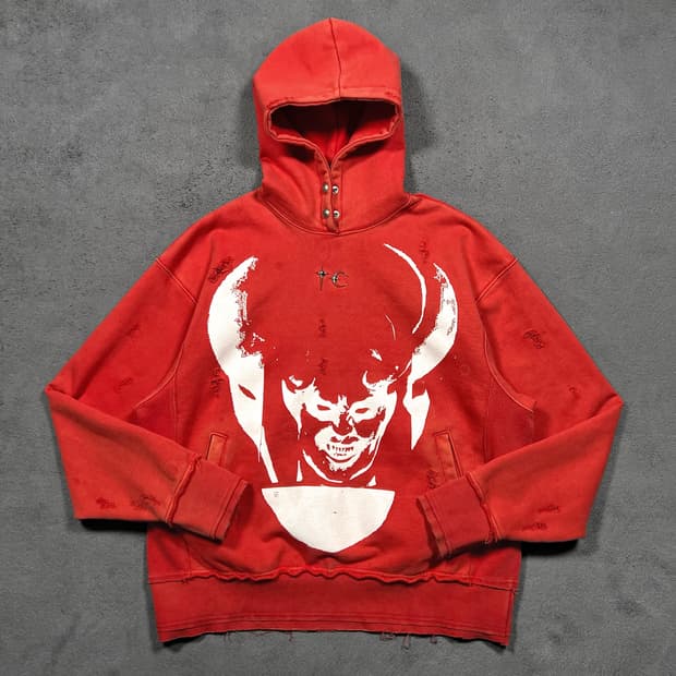 떠그클럽 사탄 악마 후드티