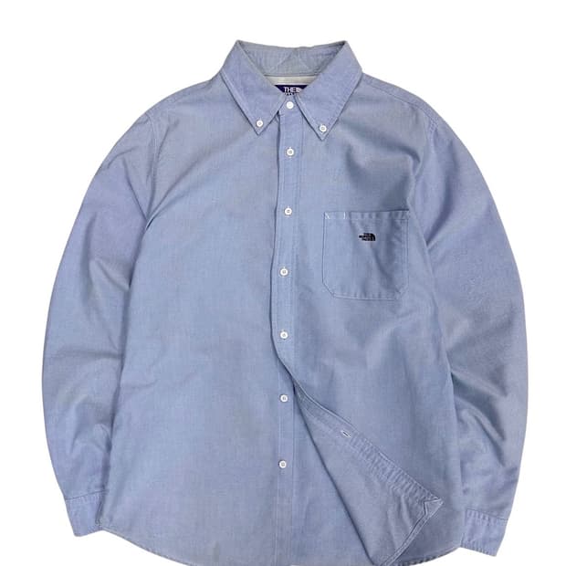 노스페이스 퍼플라벨 소라색 셔츠 (L) 