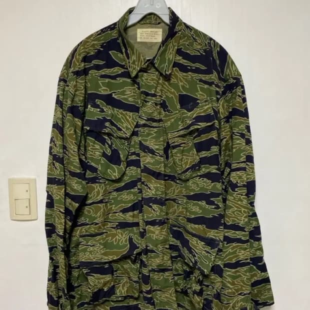 [CAB CLOTHING] 캡 클로딩 타이거 카모 퍼티그 자켓 XL(1)