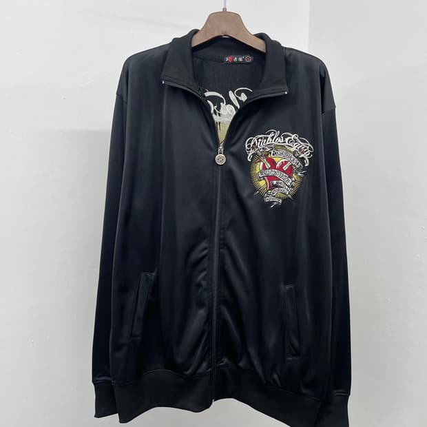 JPN 올드스쿨 자수 트랙집업