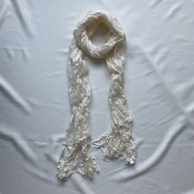 빈티지 레이스 스카프 / 머플러