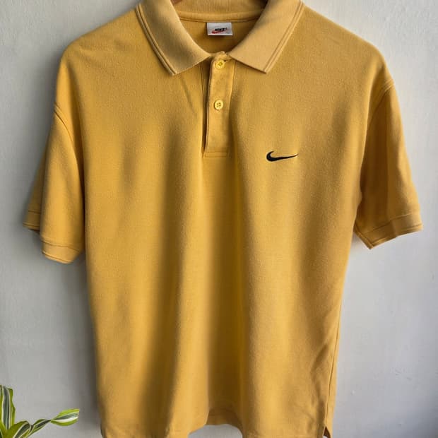 NIKE 피케 폴로 (90s / 화이트 텍)