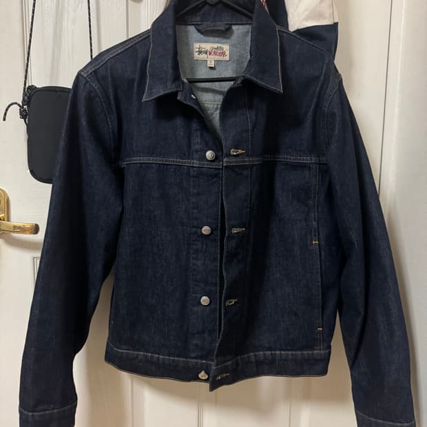 스투시 데님자켓