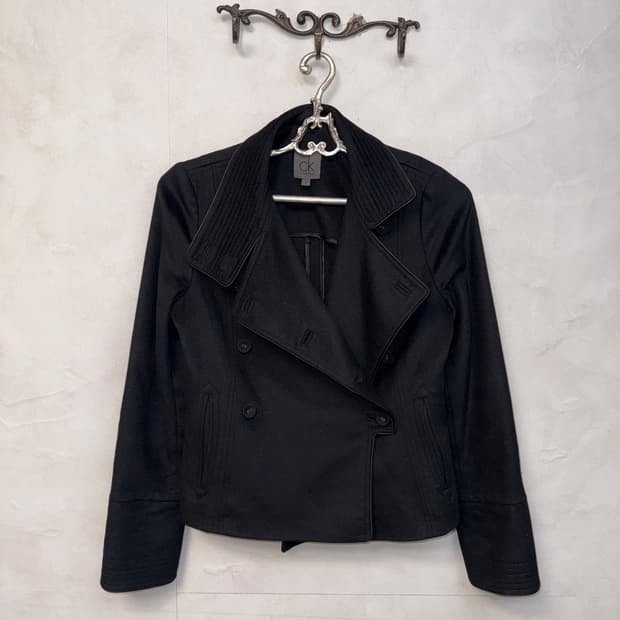 Calvin Klein angora wool cashmere jacket