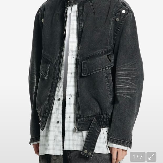 [2] 본바트 데님 바이커 자켓