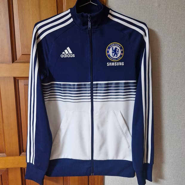 아디다스 올드 첼시 져지 네이비/화이트 M