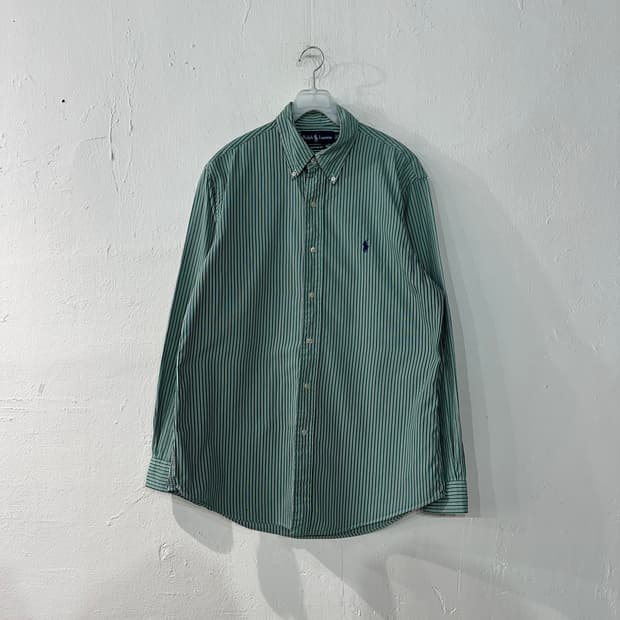 폴로랄프로렌 스트라이프 셔츠 L