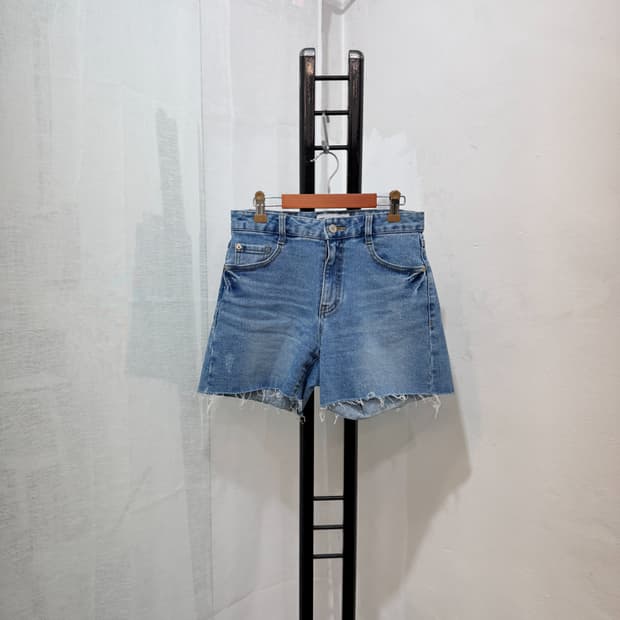 보브 vov 청반바지 데님반바지 스판 데님숏츠 쇼츠 4719