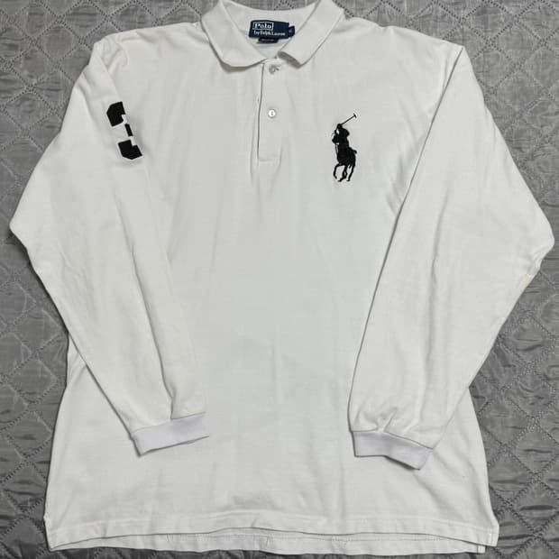 폴로 랄프로렌 빅포니 화이트 카라티