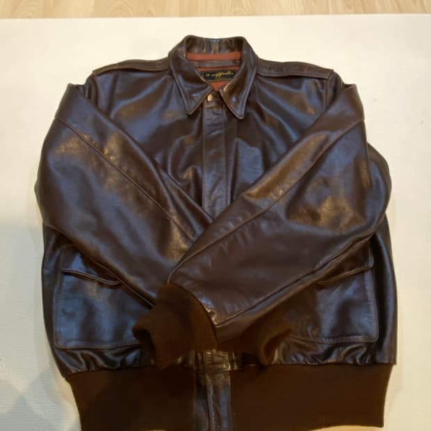 아카펠라클로딩 A-2 46 카우하이드