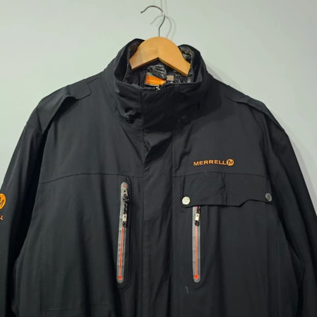 머렐 opti-shell 블랙 자켓 105