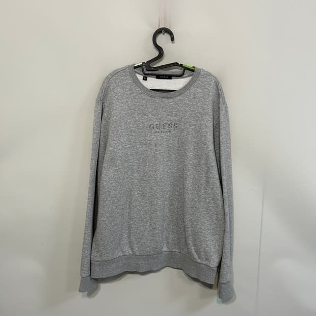 게스 남성 기모 맨투맨 105