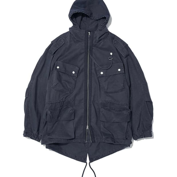 파르티멘토 우먼 필드자켓 네이비
