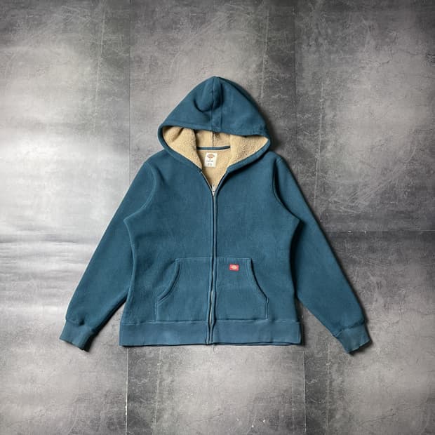 DICKIES 디키즈 빈티지 셰르파 후드 집업 자켓 A00842