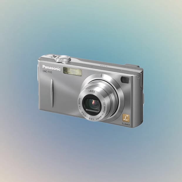 Panasonic LUMIX 파나소닉 루믹스 DMC-FX5 실버 디카
