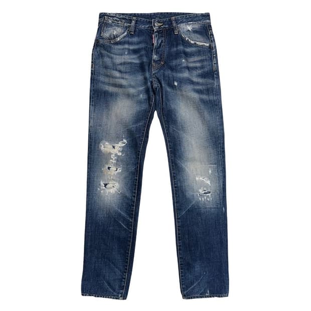 DSQUARED2 데미지 워싱 데님 팬츠 44