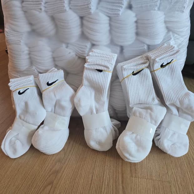 나이키 양말 정품 두툼한이중양말 10컬레