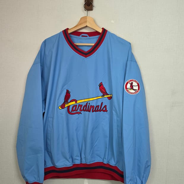 나이키 빈티지 세인트루이스 카디널스 바람막이 웜업 L