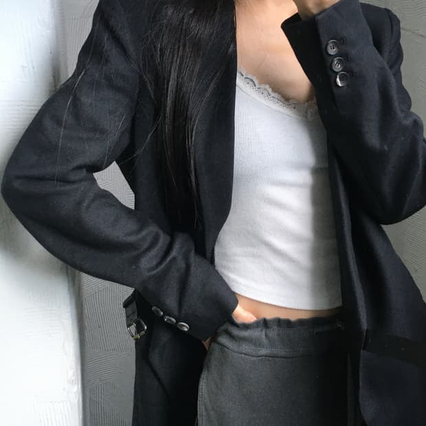 HelmutLang 헬무트랭 버클 블레이저