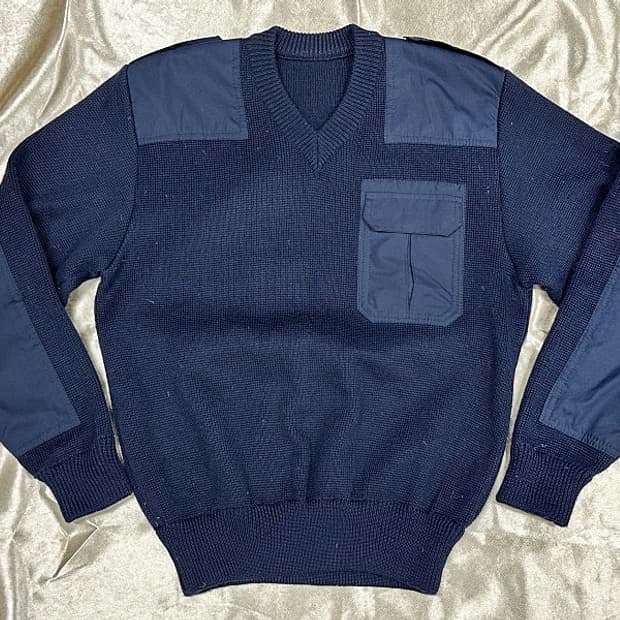 밀리터리 코만도니트 100-105 (진네이비)