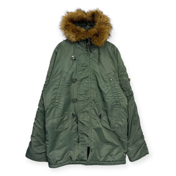 알파인더스트리 n-3b 항공 점퍼 야상 자켓