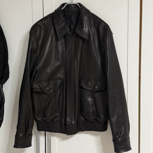 쿠어 베지터블 레더 자켓 L