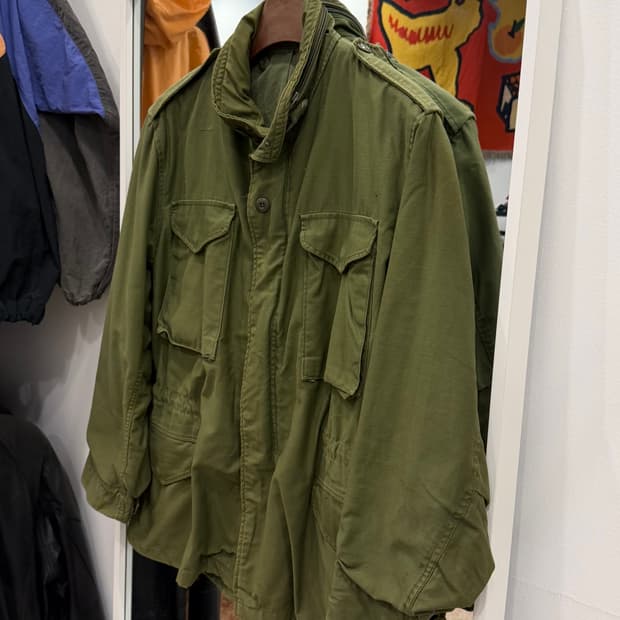 80s Military U.S.Army 미군 오리지날 M-65 필드 자켓