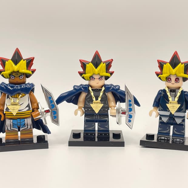 유희왕 피규어 3종