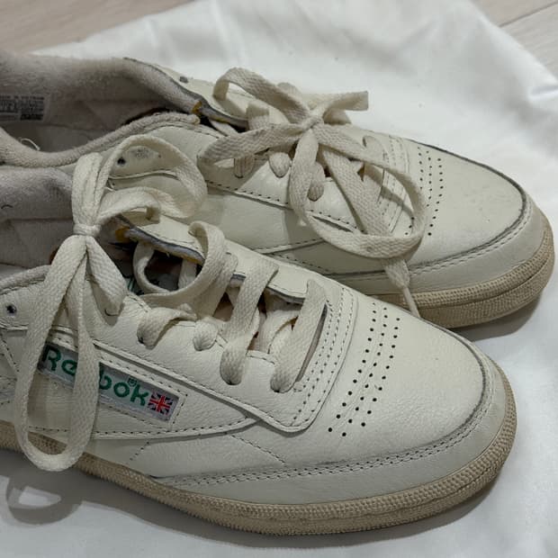 ‼️이사 처분합니다 (1-2회 착용) 리복 클럽 빈티지 레트로 스니커즈 