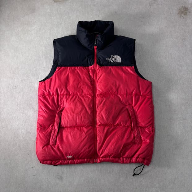 100 노스페이스 700 눕시 조끼 패딩