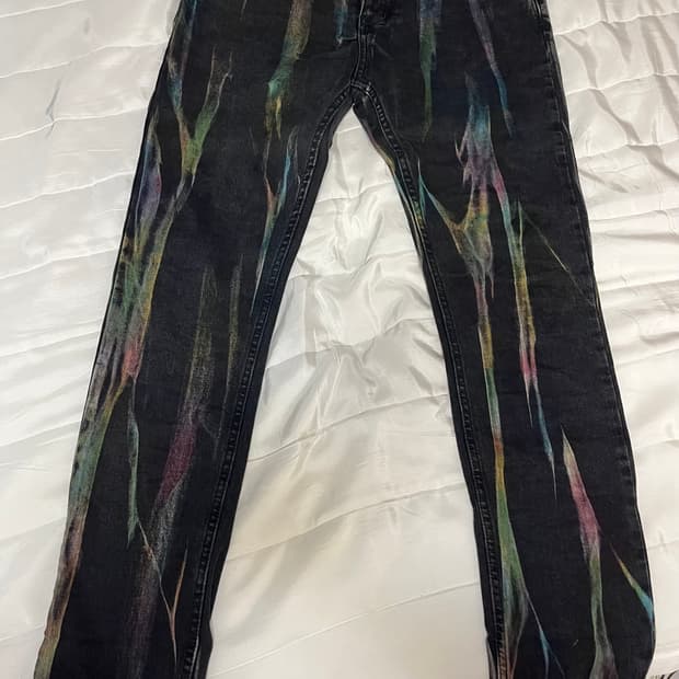 Ksubi 수비 black chitch pink refrakt