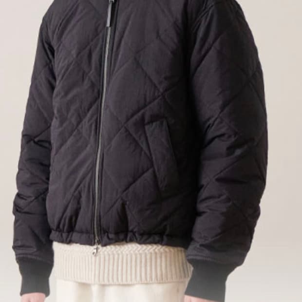 스티븐알란 퀼팅 블루종