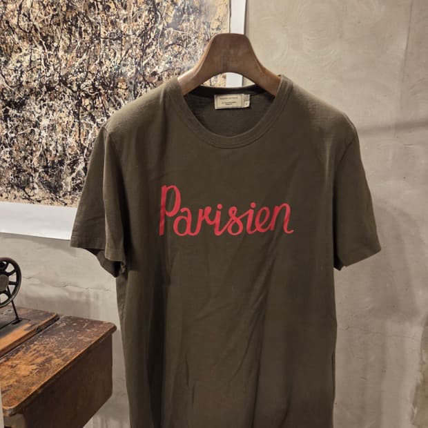 메종 키츠네 파리지엥 티셔츠