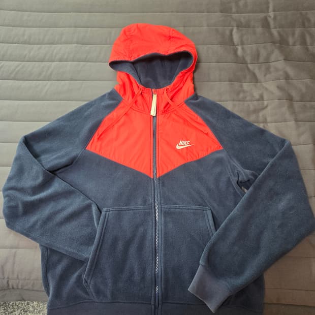 나이키 윈드러너 플리스 후드 집업