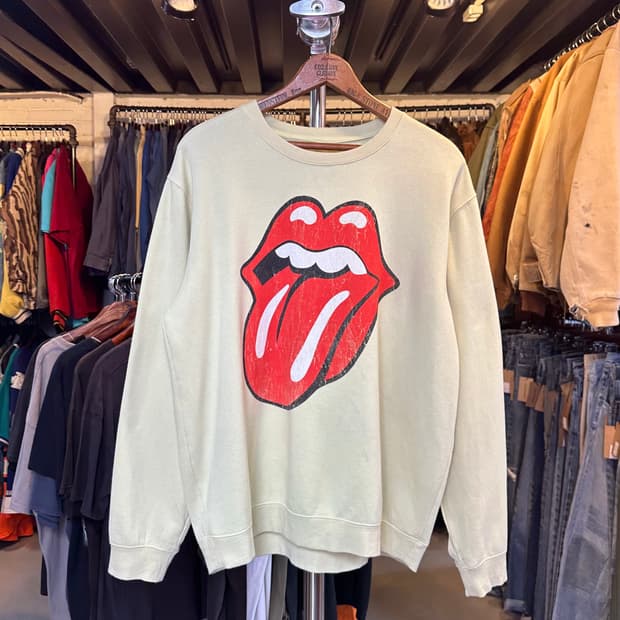 롤링스톤스 The Rolling Stones 프린팅 스웻 셔츠