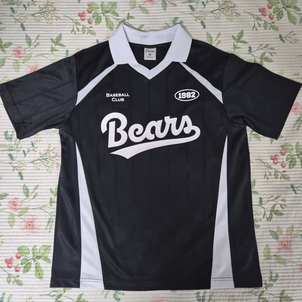 두산베어스 블록코어 블랙 (M) 정품 유니폼