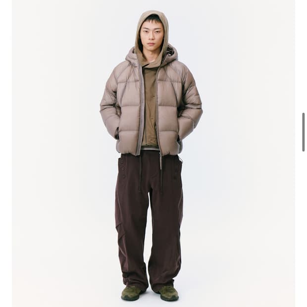 [1] 산산기어 셰이드 푸퍼 자켓 패딩 애쉬핑크