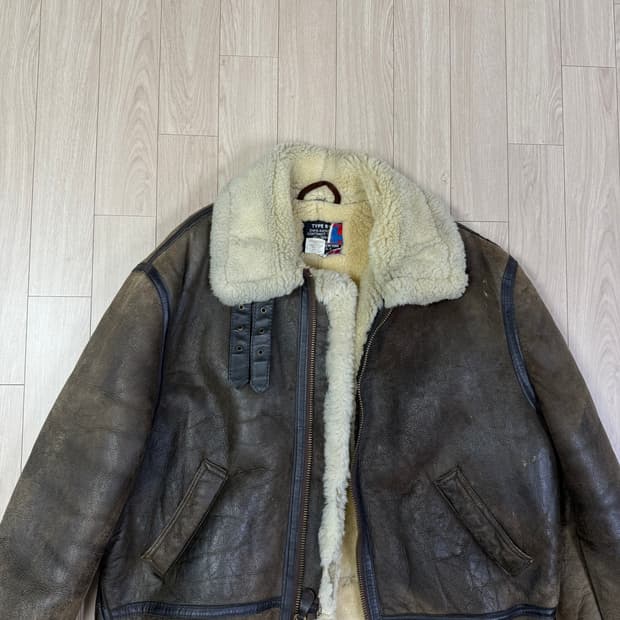 Schott 쇼트 b-3 리얼무스탕 