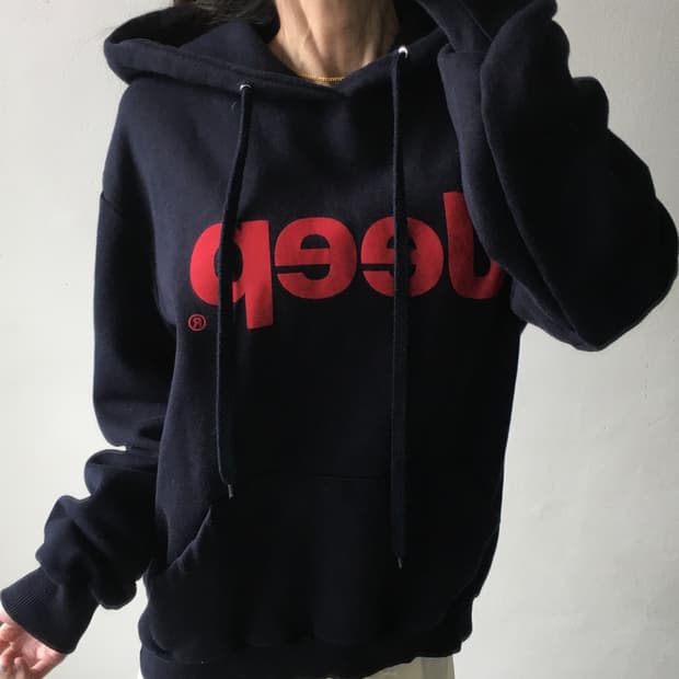 지프 빅로고 후드티