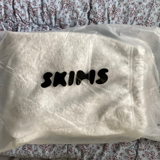 skims 플리스 라운지 스트레이트 레그 팬츠