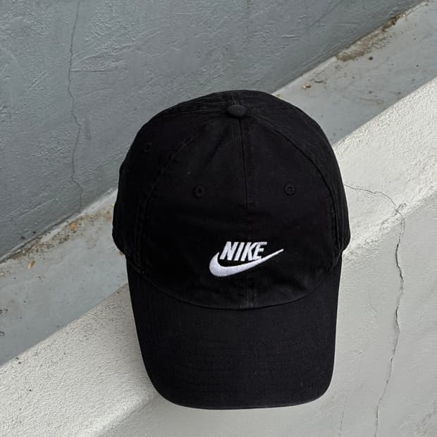 [M] 나이키 퓨추라 블랙 볼캡 모자