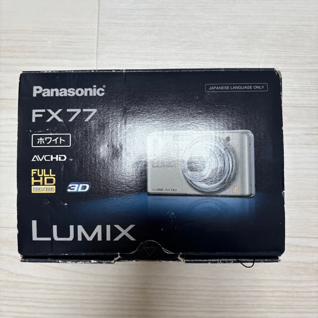 고장난 디지털카메라 파나소닉 루믹스 fx77 풀박