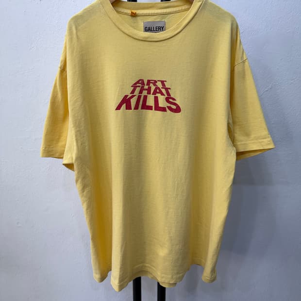 정품) 갤러리디파트먼트 반팔 티셔츠 L