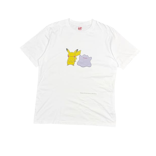 Uniqlo 유니클로 포켓몬 피카츄 메타몽 반팔 티셔츠