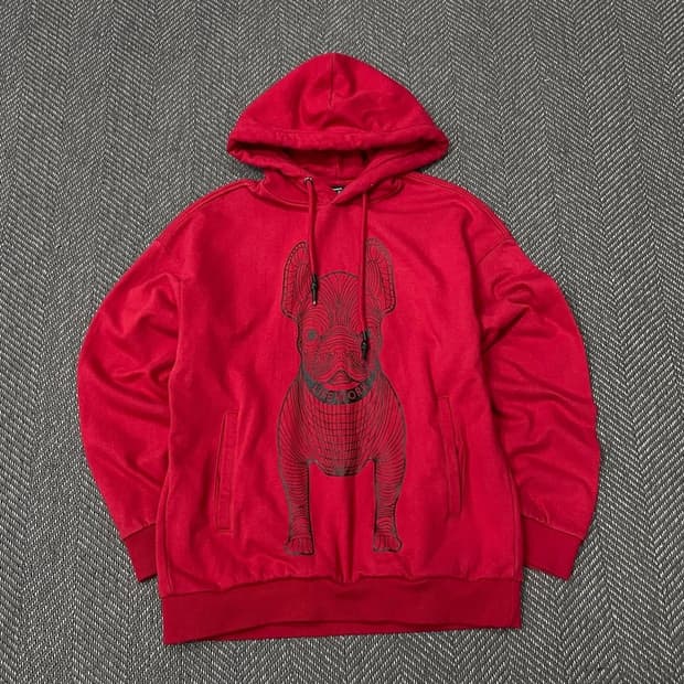 라이프워크 프린팅 후드티 v0138