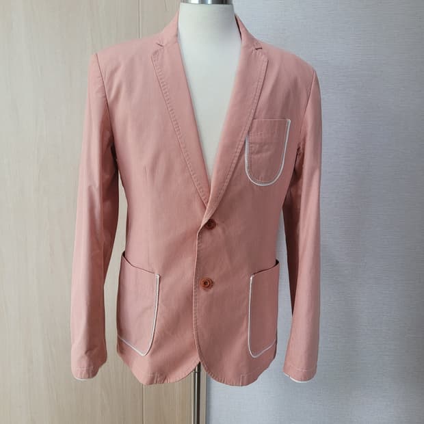 잭앤존스 Jack & Jones 남자 아웃포켓 블레이저 105 오렌지